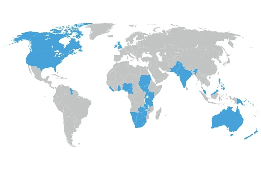 Además de Inglaterra y Estados Unidos, el inglés se habla en Australia, Sudáfrica, Nueva Zelanda, entre otros países.