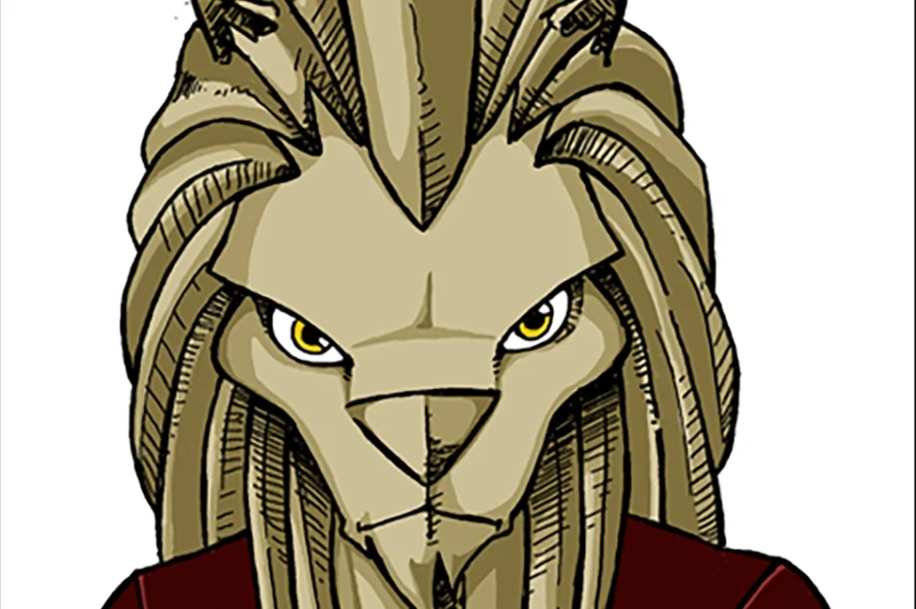 La mascota Leus representa los valores de Universidad Humanitas.