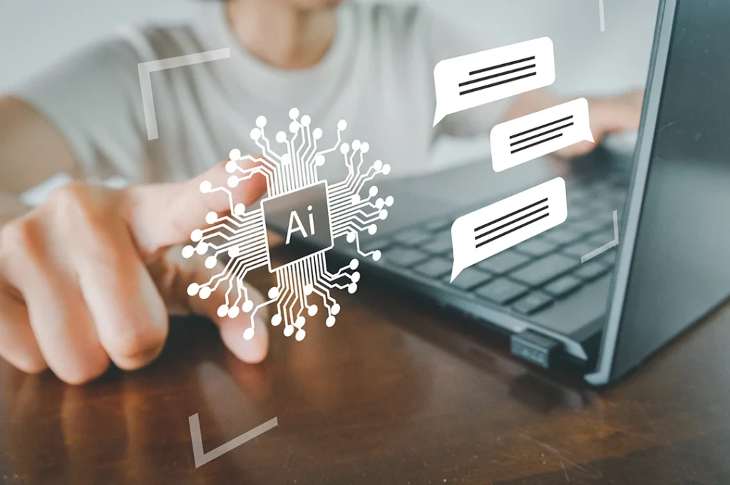 Evalúa la calidad del contenido generado por la IA con aplicaciones como QuillBot, Grammarly o ClickUp.
