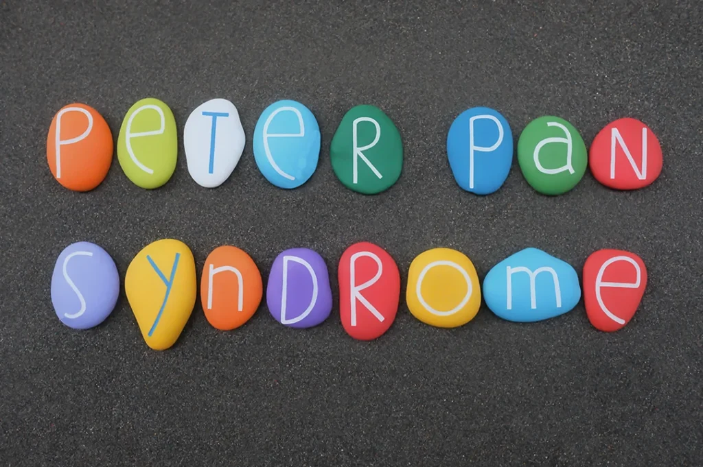 El síndrome de Peter Pan impide el crecimiento personal.