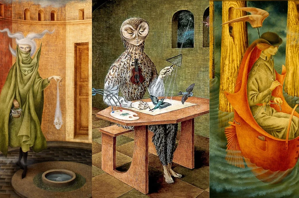 Las pinturas de Remedios Varo están inspiradas en diversas teorías del psicoanálisis.