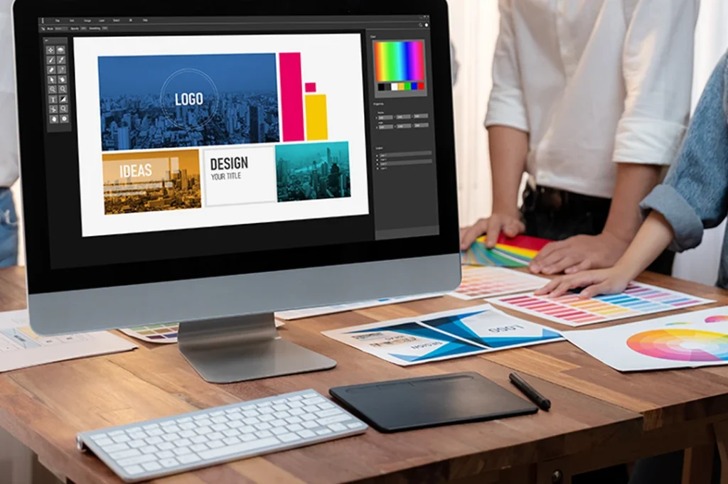 Un diseñador gráfico puede trabajar en diferentes áreas y sectores como agencias de publicidad, diseño editorial, diseño web y más.
