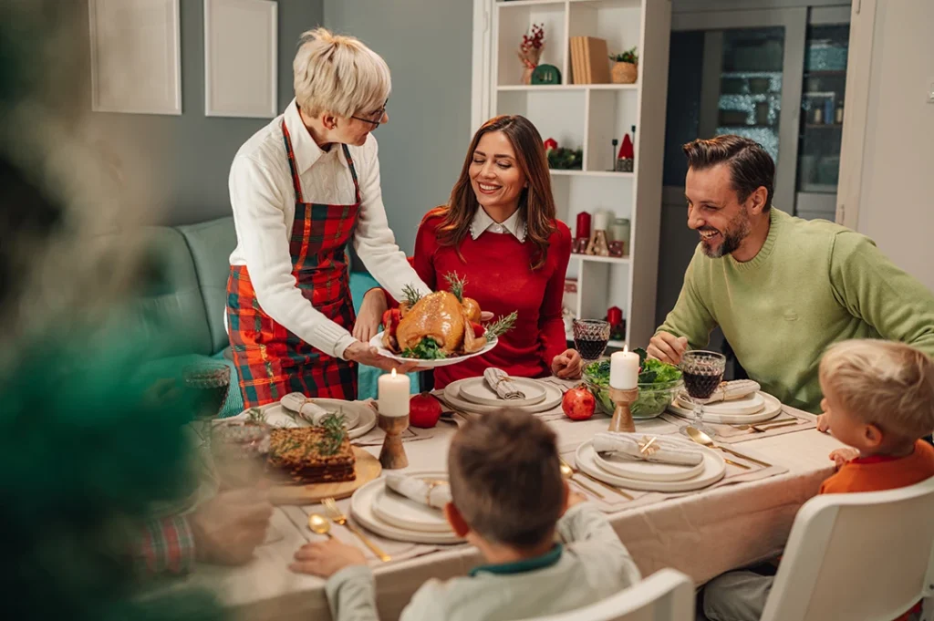 Las cenas de Navidad, aunque a veces son difíciles, pueden ser la oportunidad perfecta para compartir.