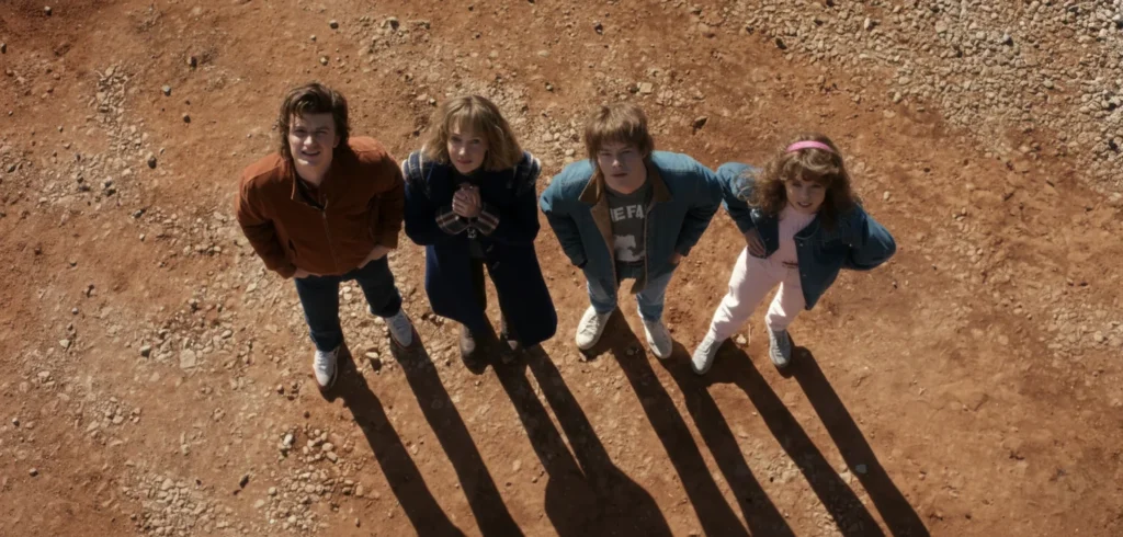 Los creadores de Stranger Things se inspiraron en el cine de los 80.