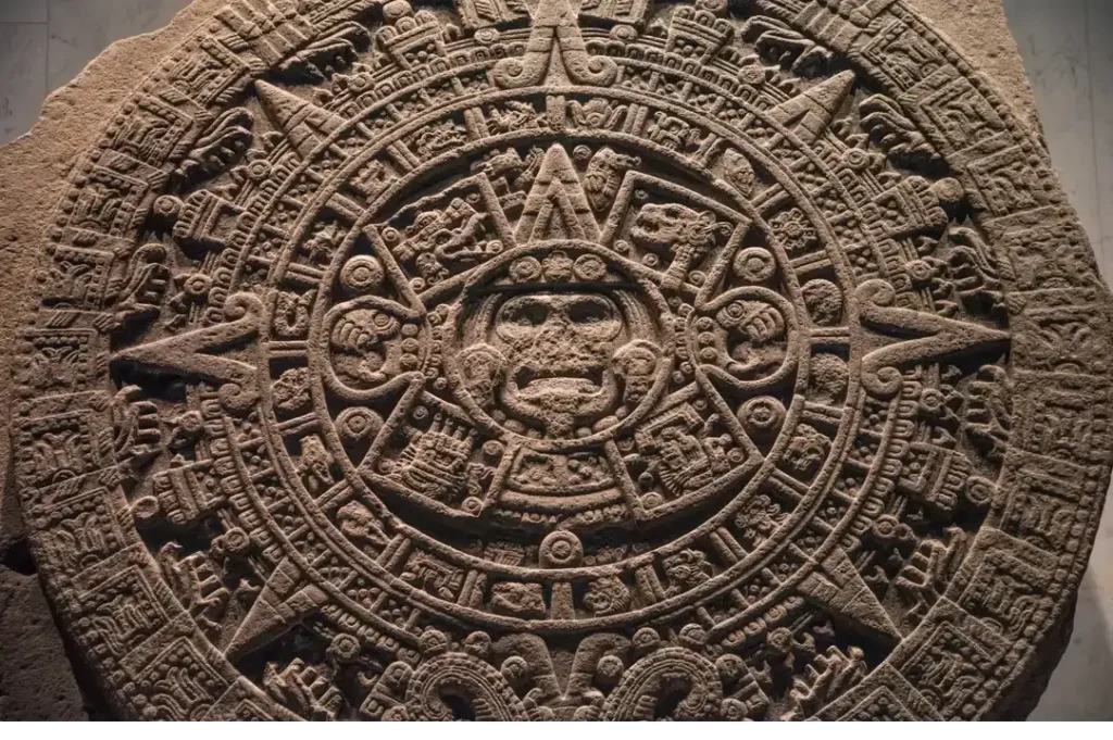 El calendario azteca fue tomado como una herramienta de predicción.